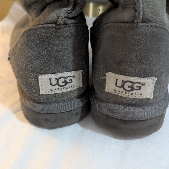 UGG Gray Suede Boots - Picture 5 of 7